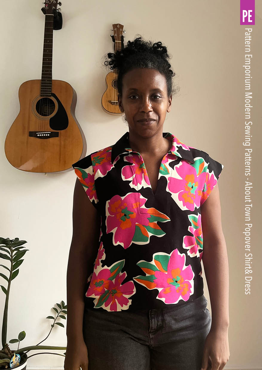 About Town | Popover Shirt & Dress PDF Sewing Pattern