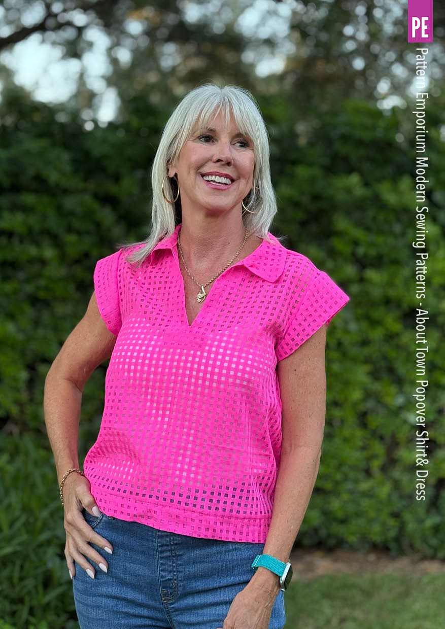 About Town | Popover Shirt & Dress PDF Sewing Pattern