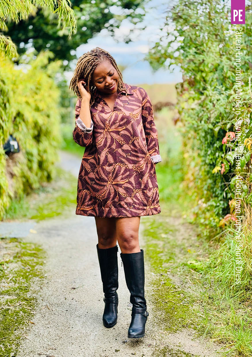 About Town | Popover Shirt & Dress PDF Sewing Pattern