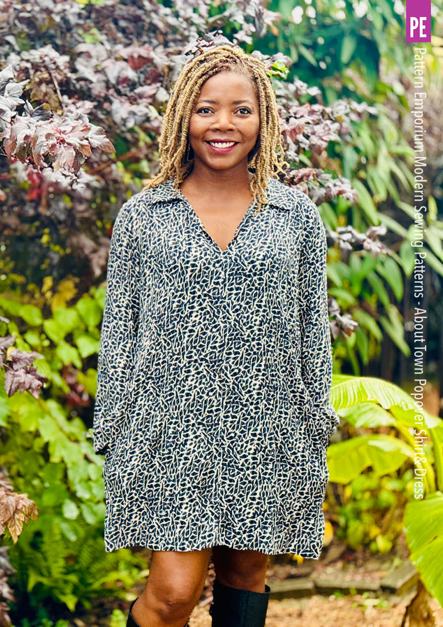 About Town | Popover Shirt & Dress PDF Sewing Pattern