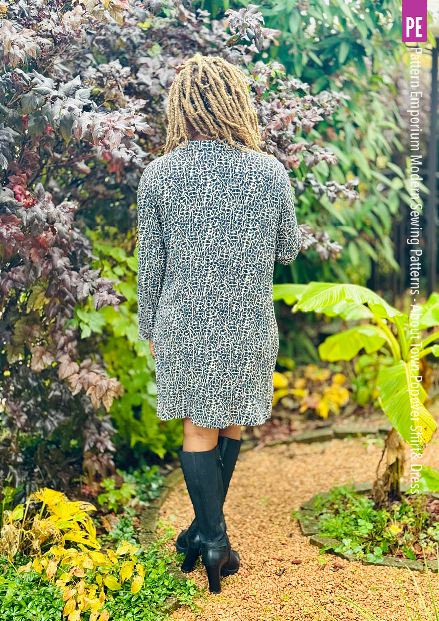 About Town | Popover Shirt & Dress PDF Sewing Pattern