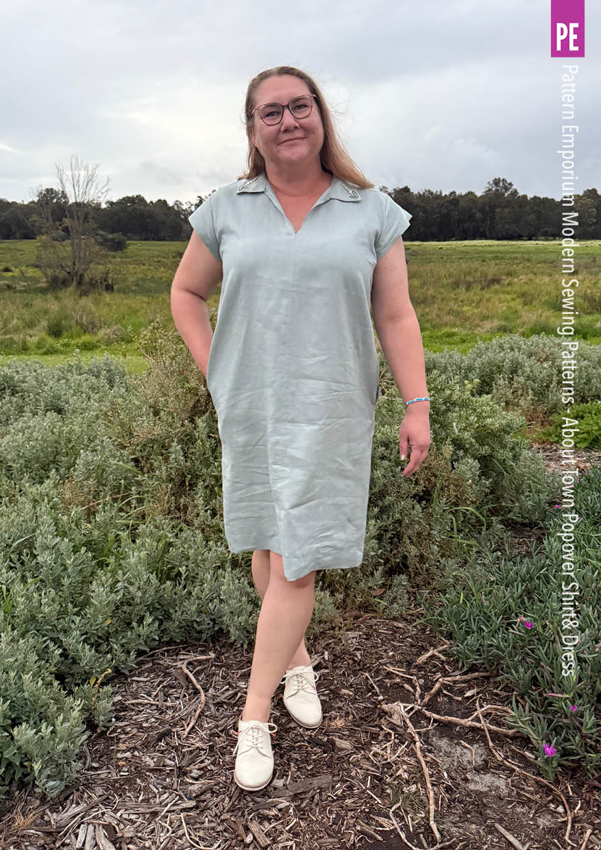 About Town | Popover Shirt & Dress PDF Sewing Pattern