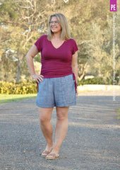 Refresh Ruched T-shirt PDF Sewing Pattern
