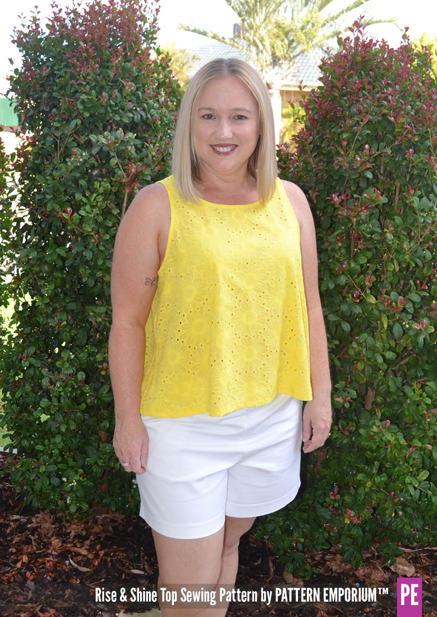 Rise & Shine | Sleeveless Top Sewing Pattern