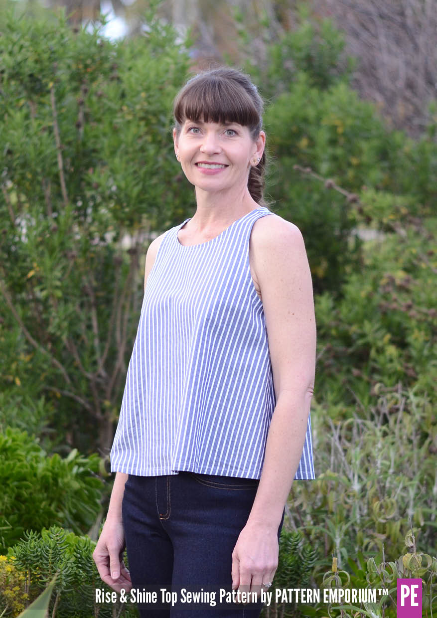 Rise & Shine | Sleeveless Top Sewing Pattern