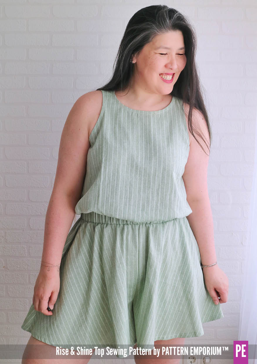 Rise & Shine | Sleeveless Top Sewing Pattern