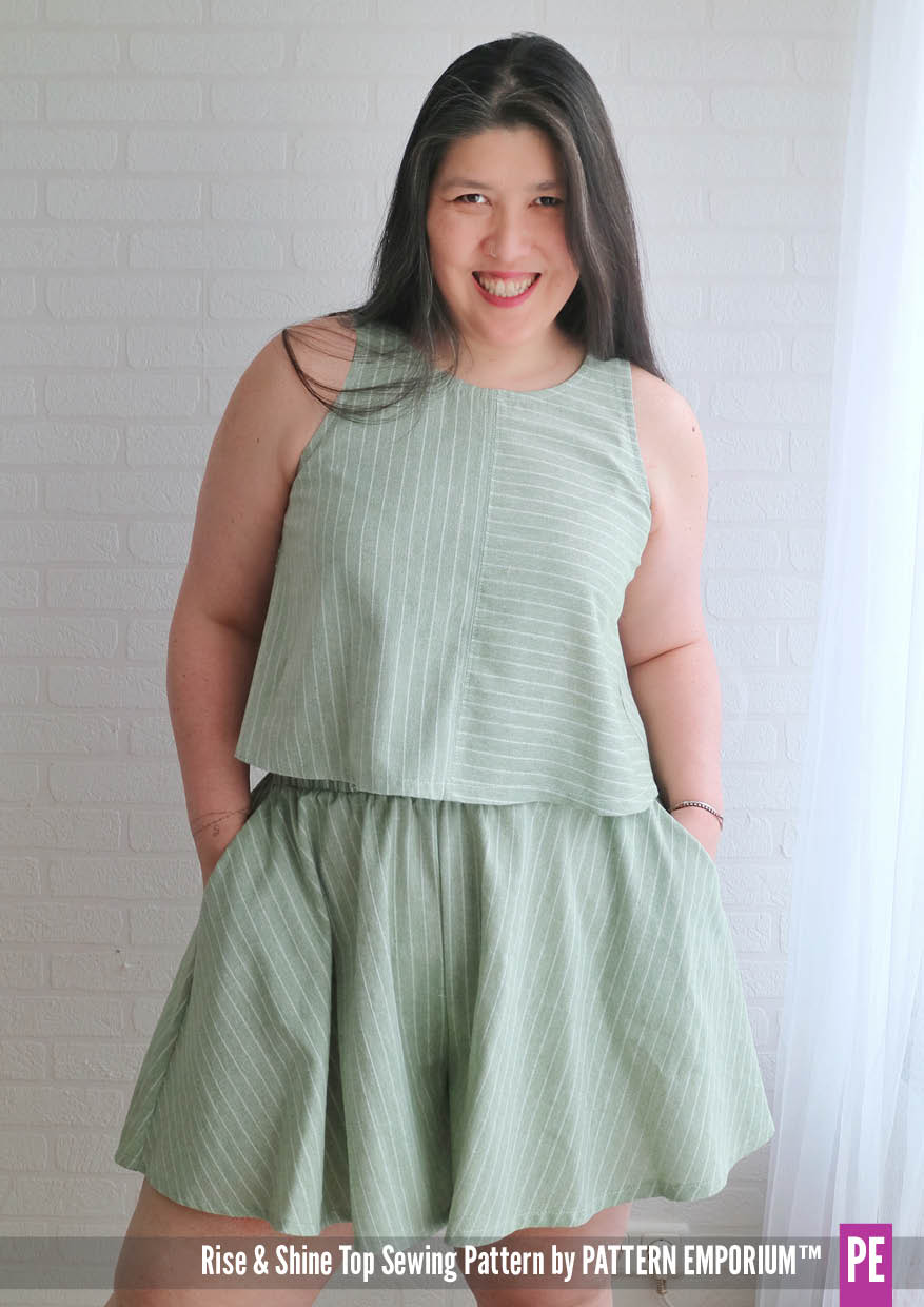 Rise & Shine | Sleeveless Top Sewing Pattern