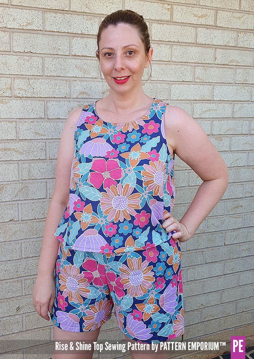 Rise & Shine | Sleeveless Top Sewing Pattern