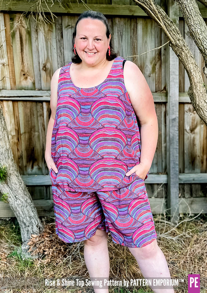 Rise & Shine | Sleeveless Top Sewing Pattern