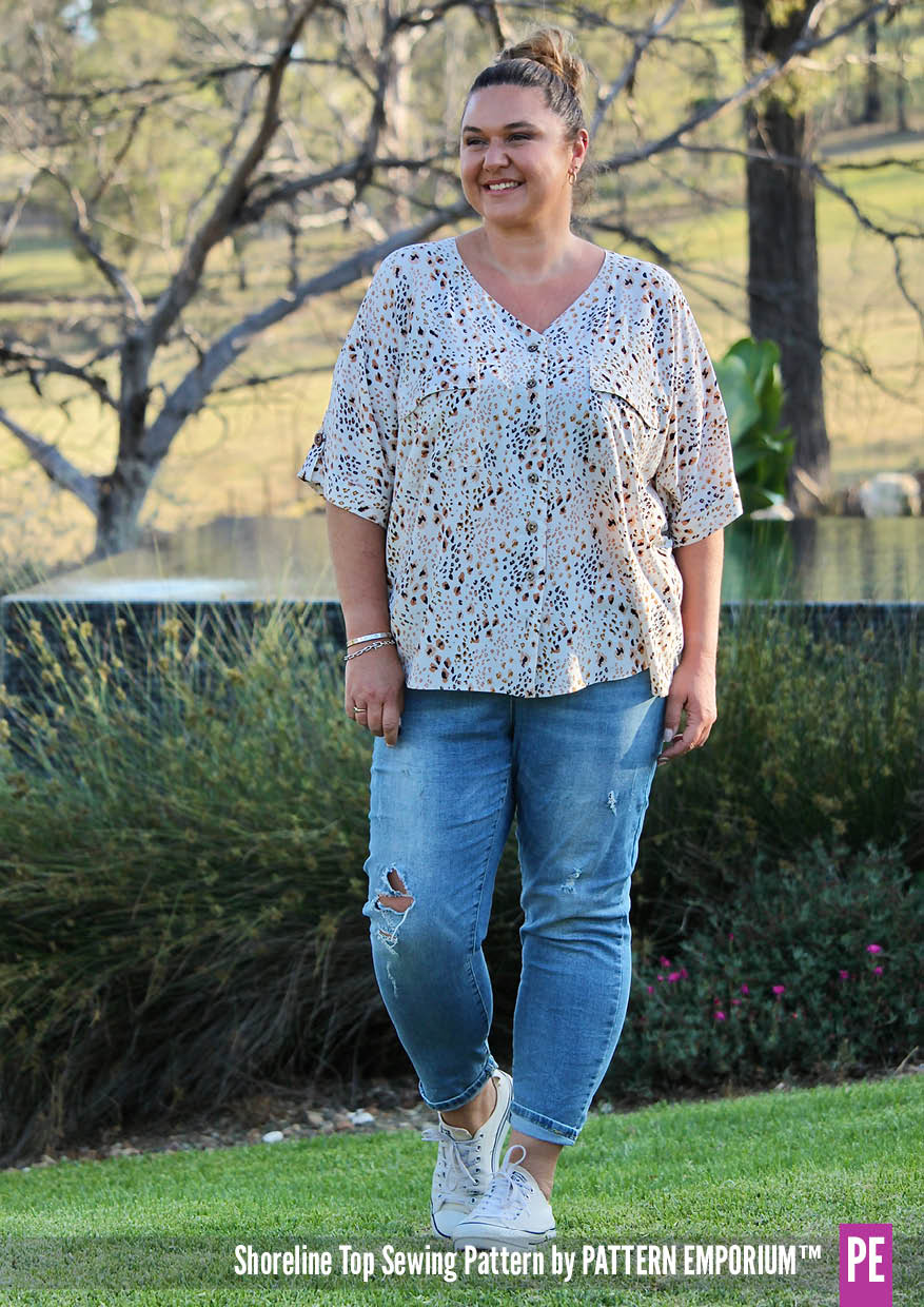 Shoreline Top Sewing Pattern - Pattern Emporium