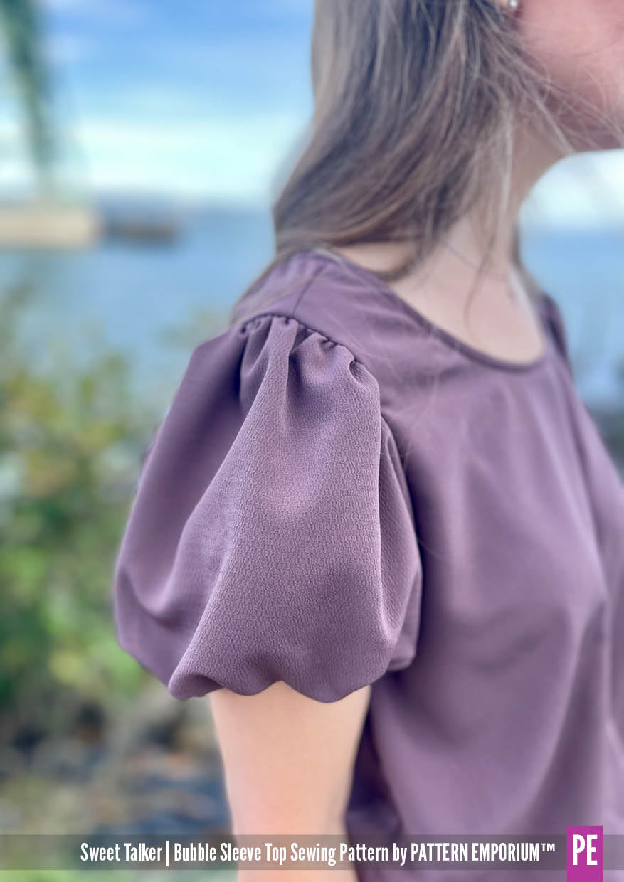 Sweet Talker | Bubble Sleeve Top Sewing Pattern