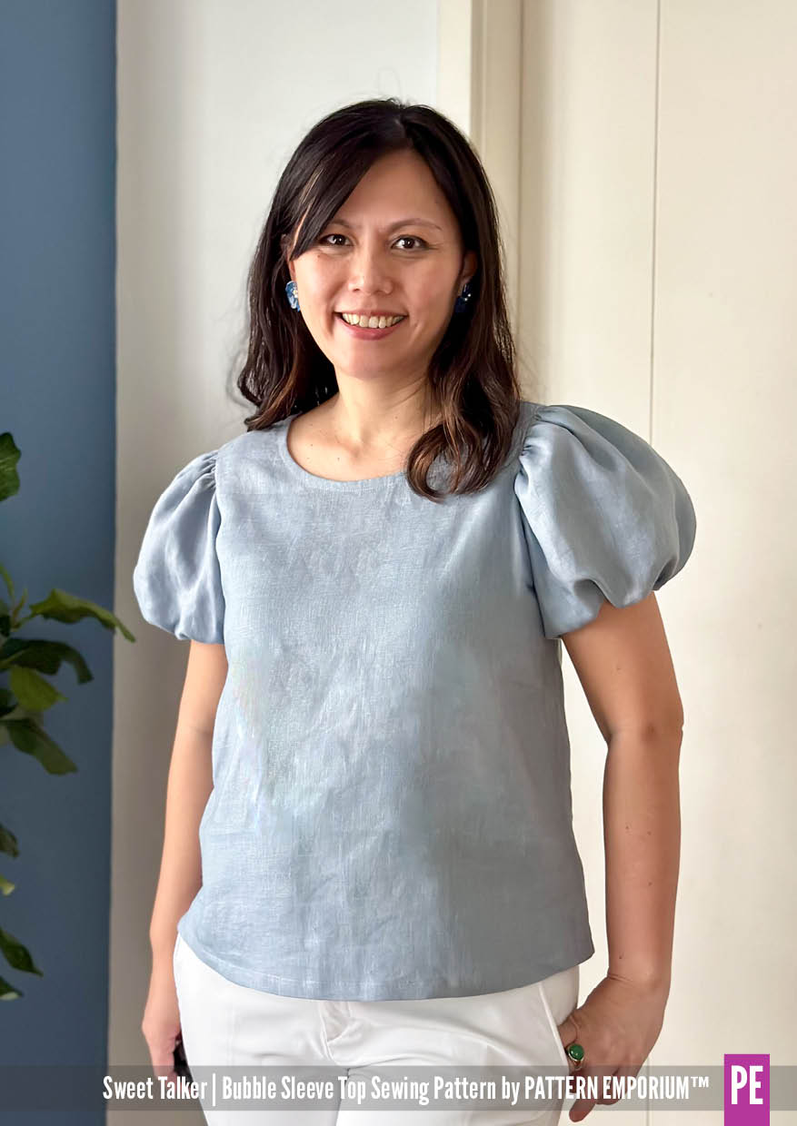 Sweet Talker | Bubble Sleeve Top Sewing Pattern