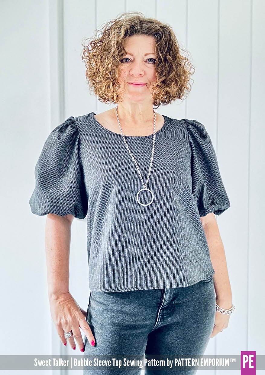 Sweet Talker | Bubble Sleeve Top Sewing Pattern