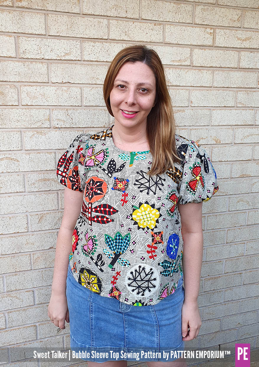 Sweet Talker | Bubble Sleeve Top Sewing Pattern