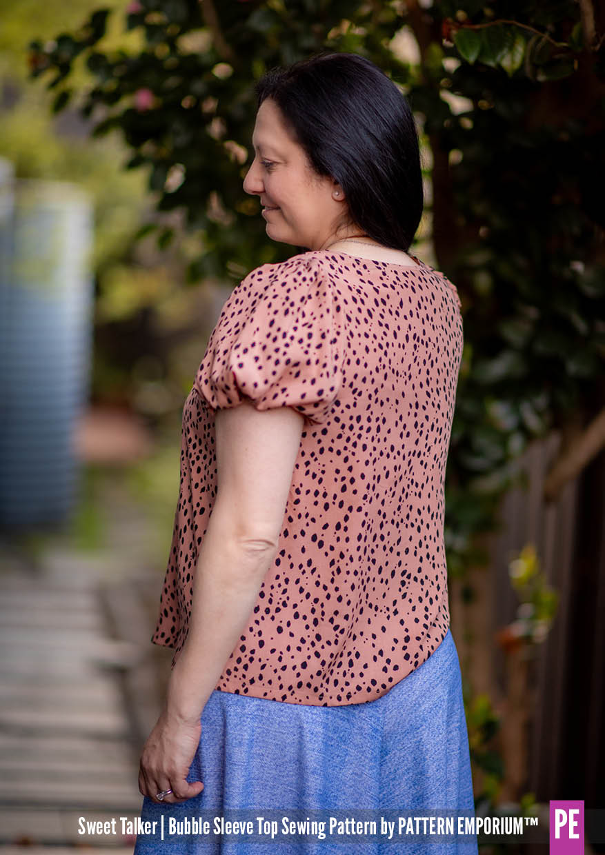 Sweet Talker | Bubble Sleeve Top Sewing Pattern