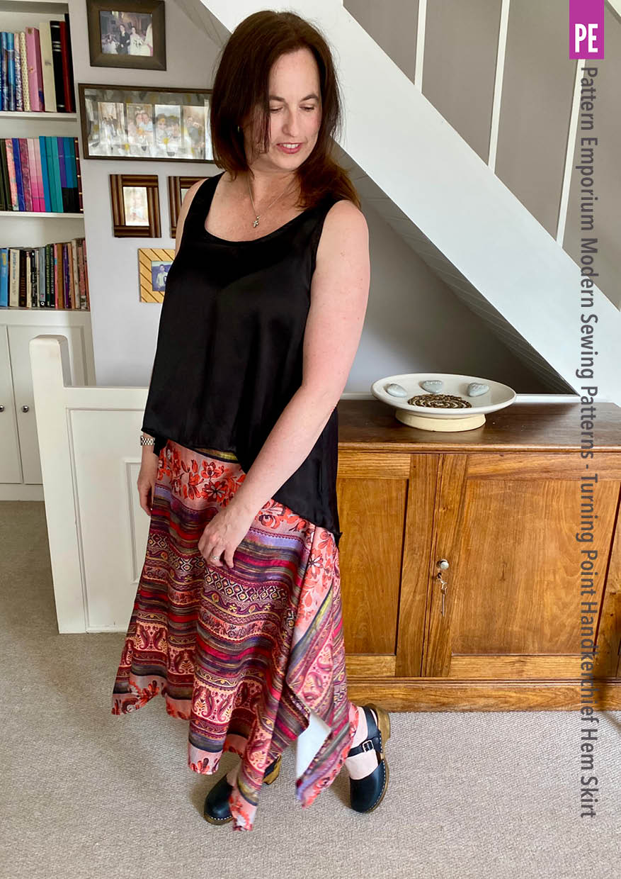 Turning Point | Handkerchief Hem Skirt Sewing Pattern