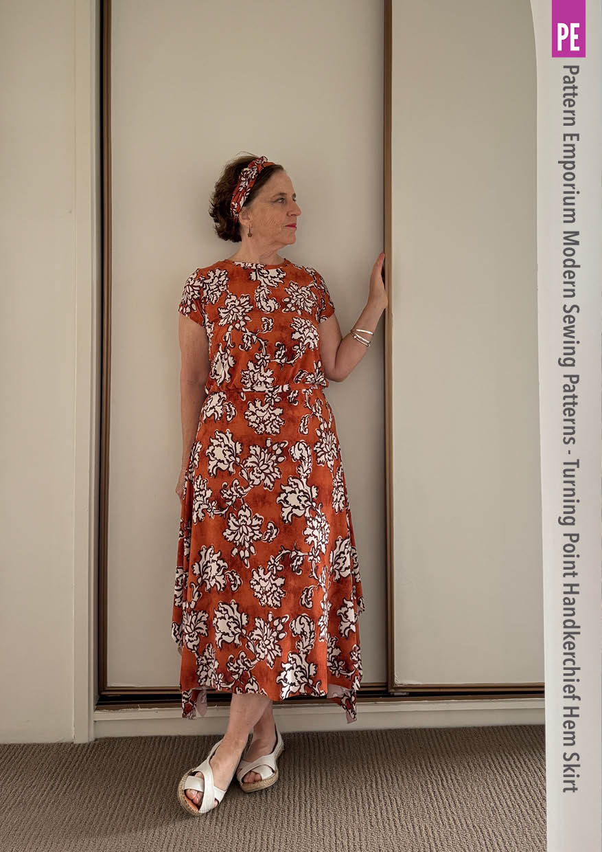 Turning Point | Handkerchief Hem Skirt Sewing Pattern
