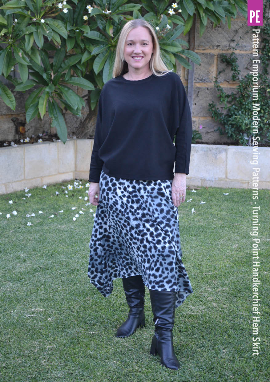 Turning Point | Handkerchief Hem Skirt Sewing Pattern