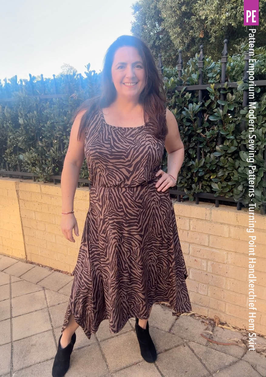 Turning Point | Handkerchief Hem Skirt Sewing Pattern