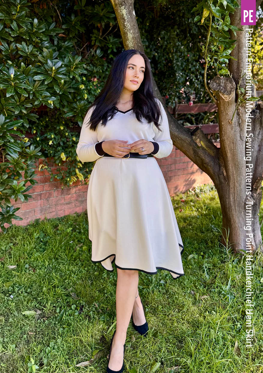 Turning Point | Handkerchief Hem Skirt Sewing Pattern