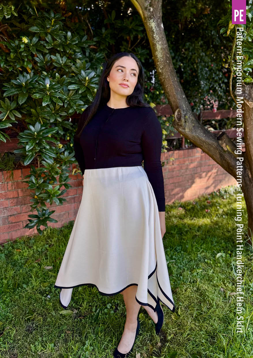 Turning Point | Handkerchief Hem Skirt Sewing Pattern