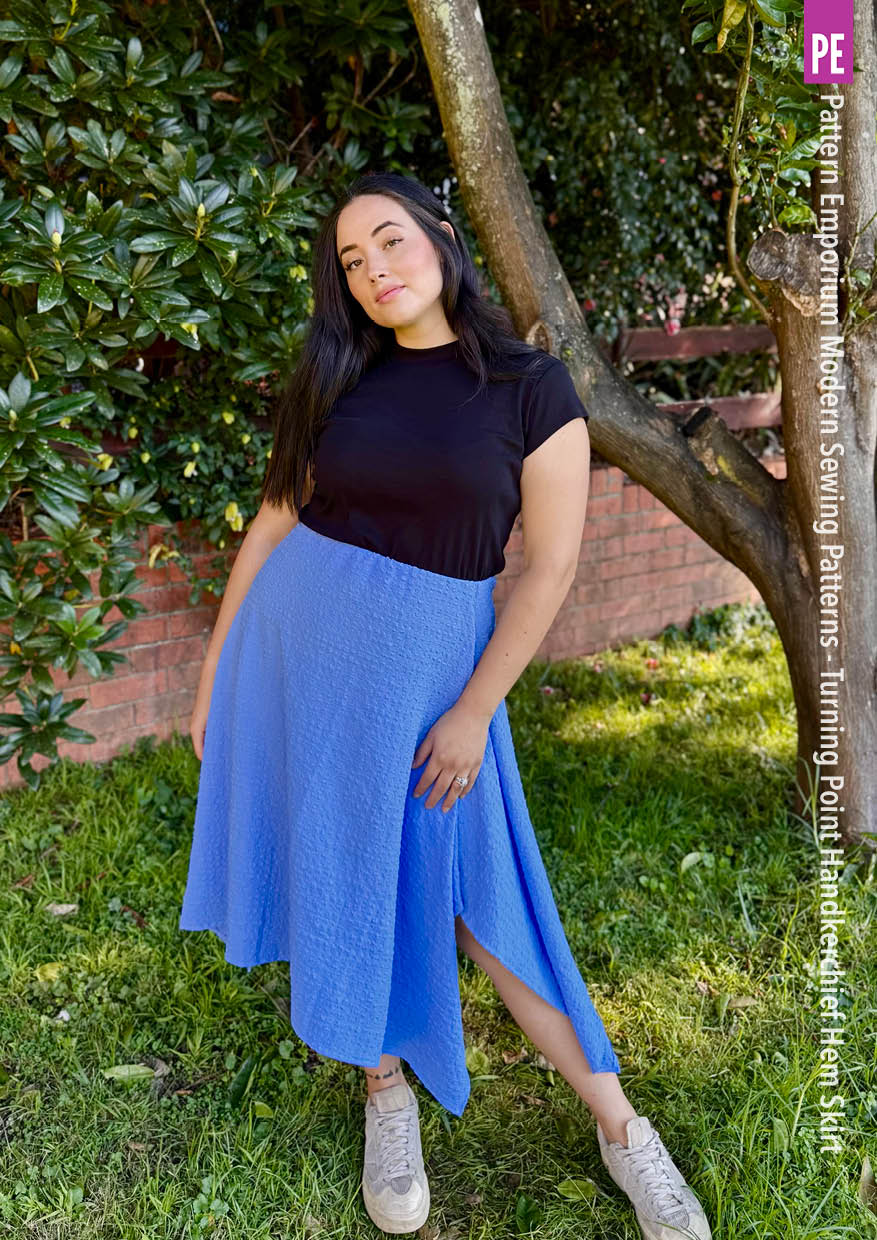 Turning Point | Handkerchief Hem Skirt Sewing Pattern