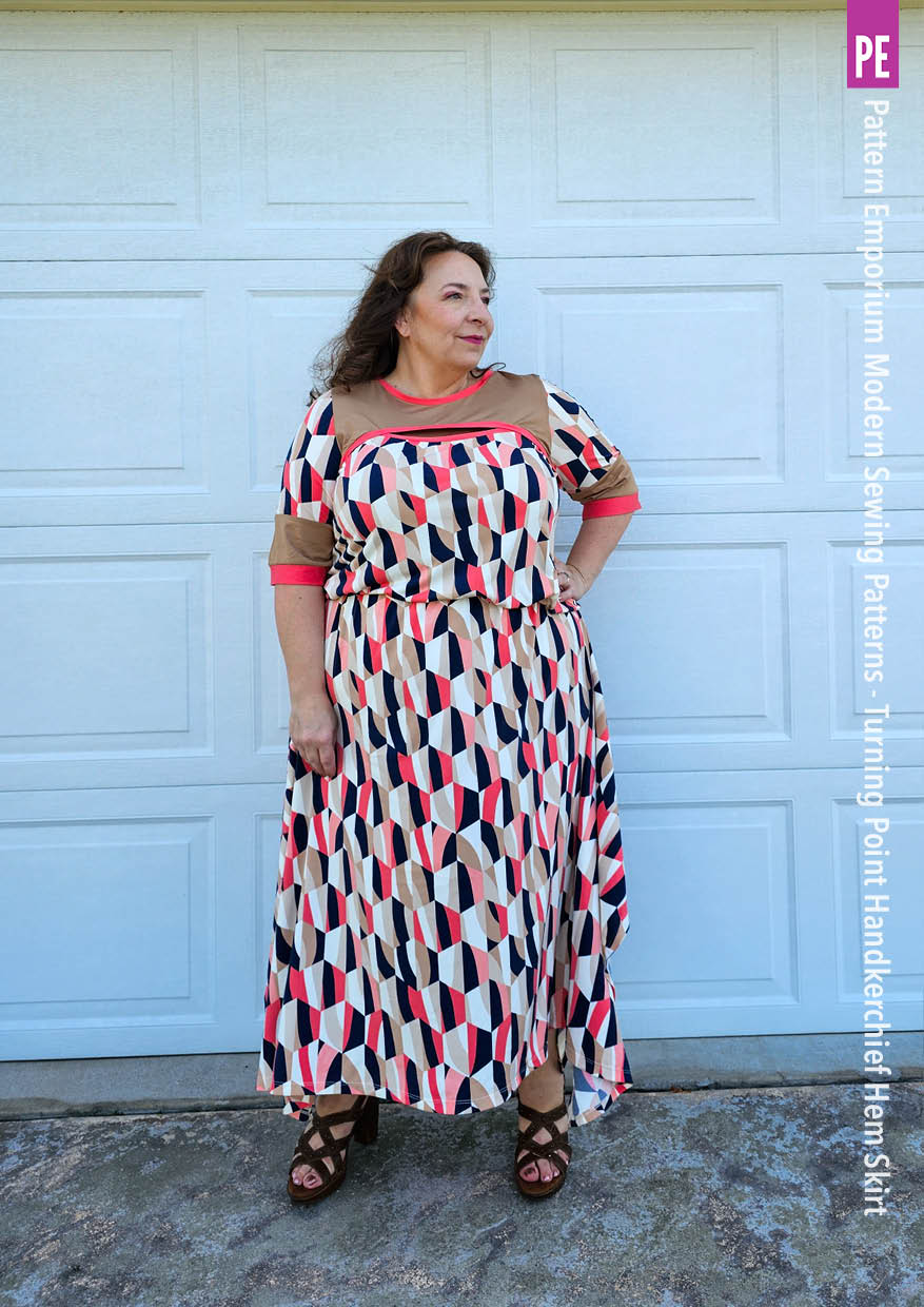 Turning Point | Handkerchief Hem Skirt Sewing Pattern