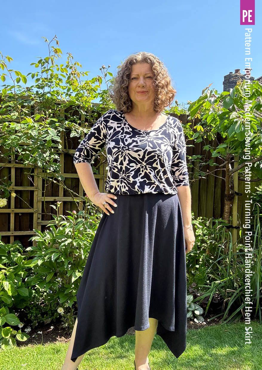 Turning Point | Handkerchief Hem Skirt Sewing Pattern