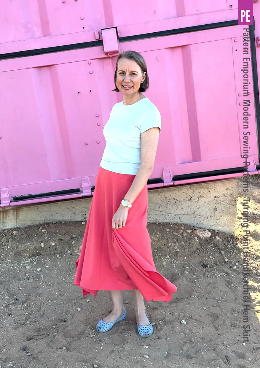 Turning Point | Handkerchief Hem Skirt Sewing Pattern
