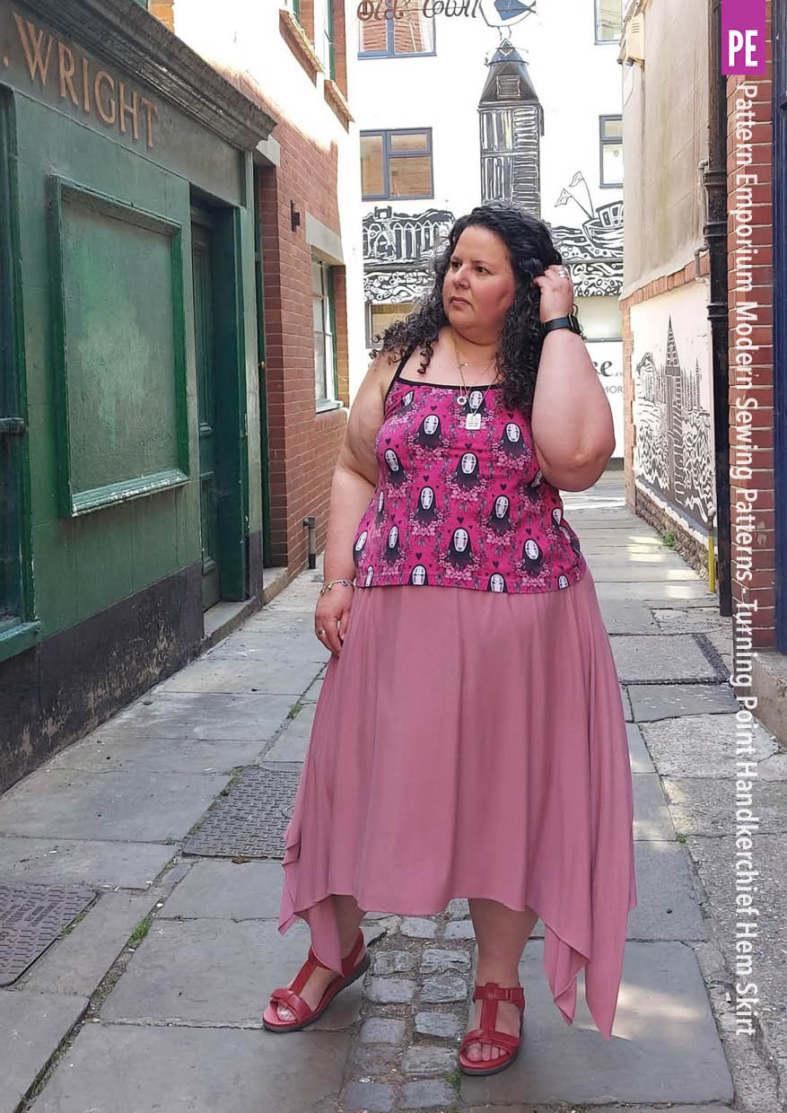 Turning Point | Handkerchief Hem Skirt Sewing Pattern