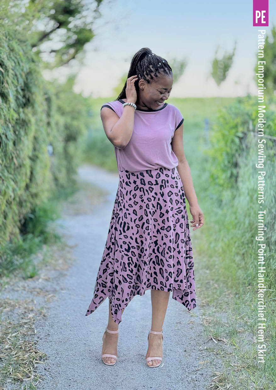 Turning Point | Handkerchief Hem Skirt Sewing Pattern