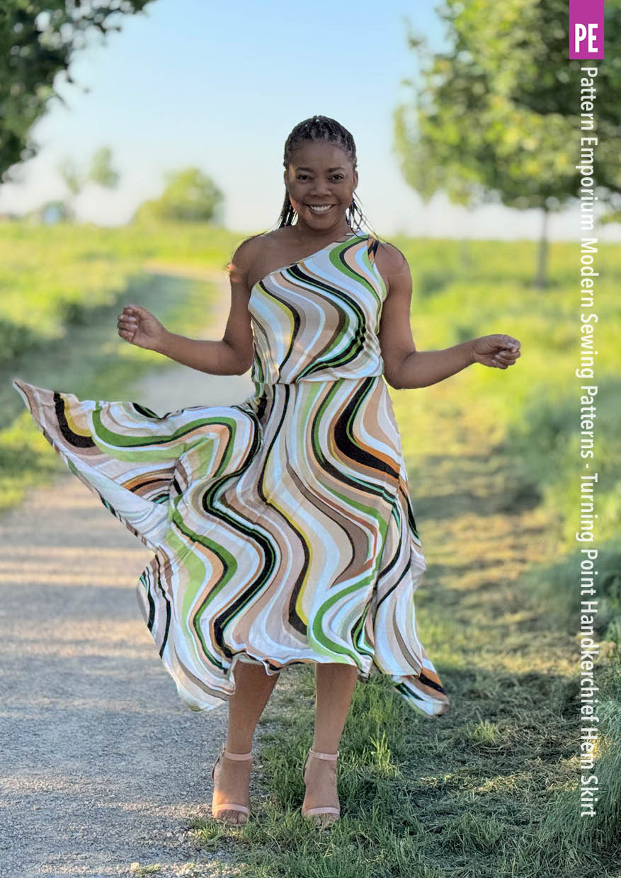 Turning Point | Handkerchief Hem Skirt Sewing Pattern