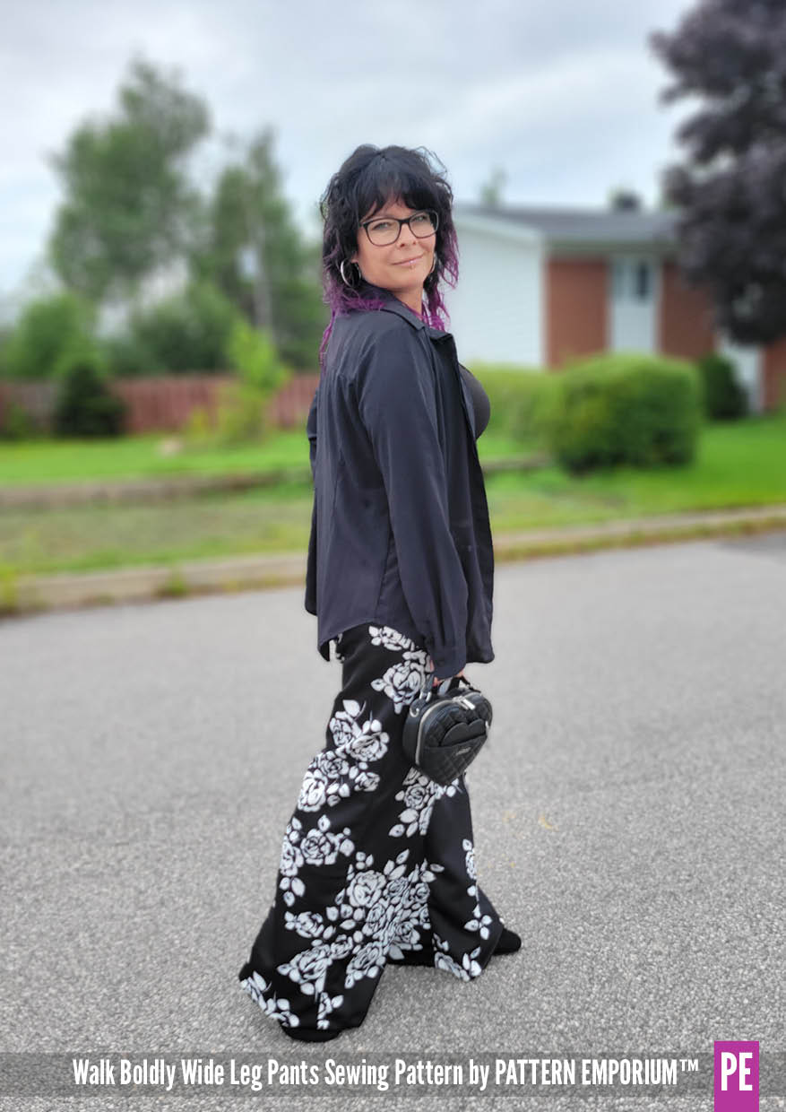 Walk Boldly | Wide Leg Pants Sewing Pattern