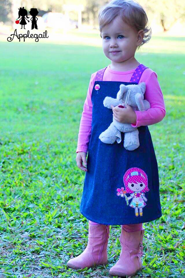 Playtime Pinny | Newborn to 2yrs Dress Sewing Pattern