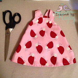 Playtime Pinafore Dress (Newborn to 2yrs)