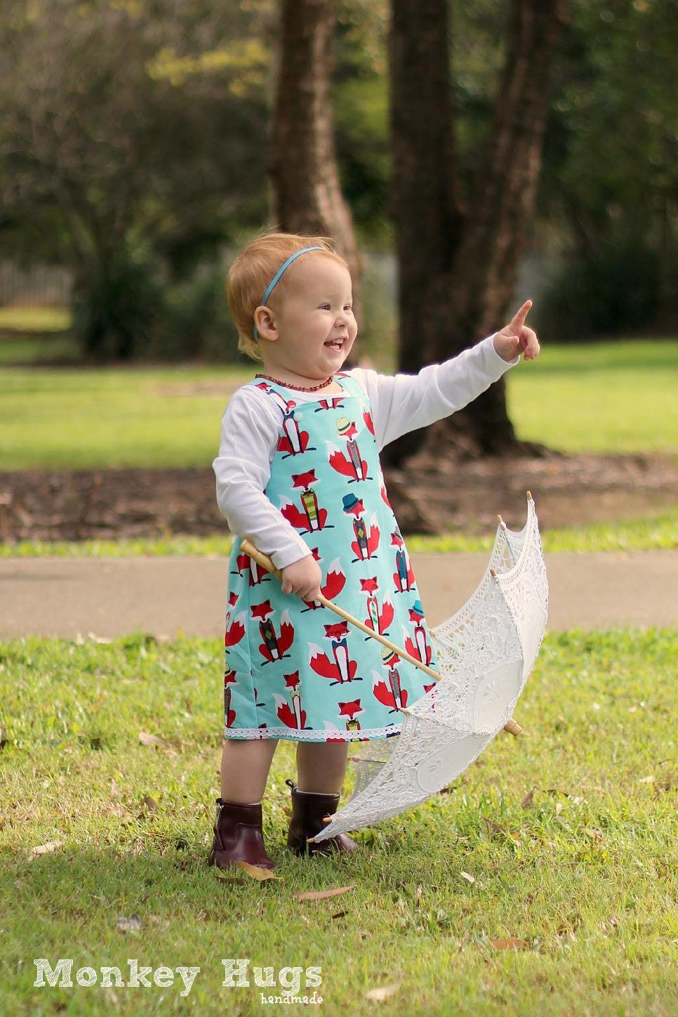 Playtime Pinny | Newborn to 2yrs Dress Sewing Pattern