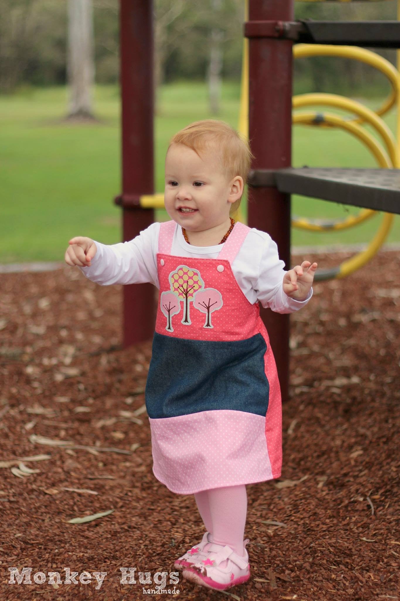 Playtime Pinny | Newborn to 2yrs Dress Sewing Pattern