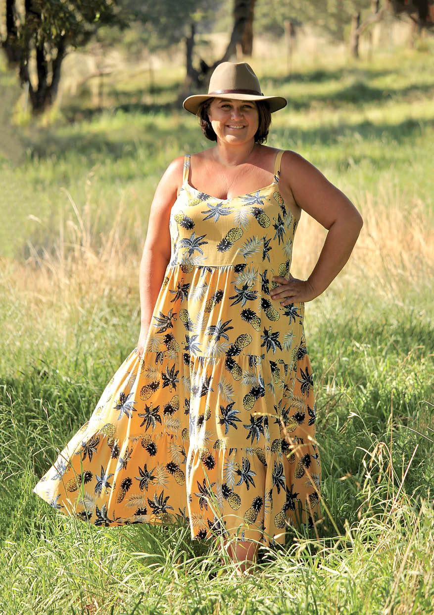 Field Of Dreams Strappy Tiered Dress & Top - Pattern Emporium