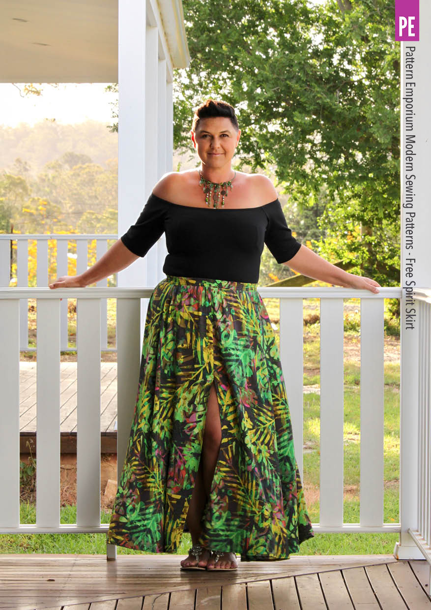 Plus size maxi skirt pattern Clearance