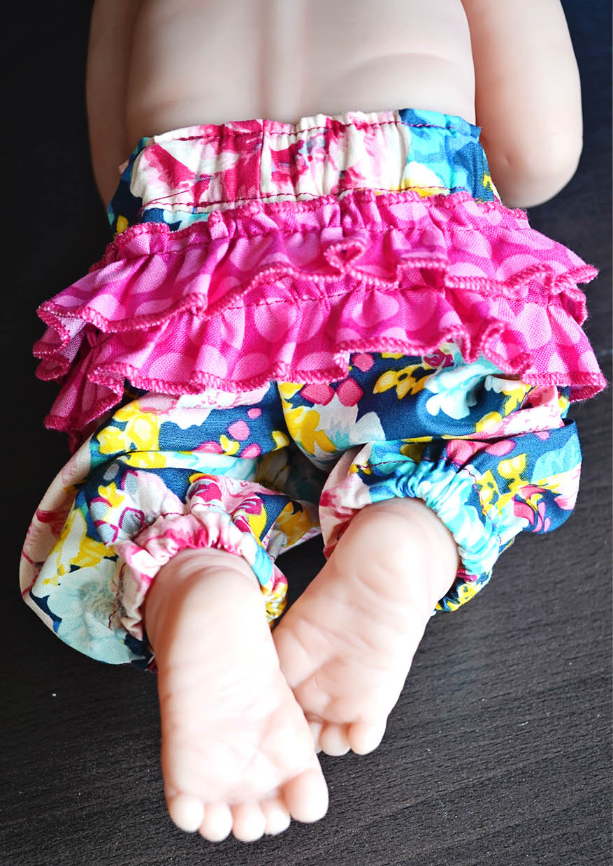 Harem Pants Sewing Pattern for Premature & Small Babies - Pattern
