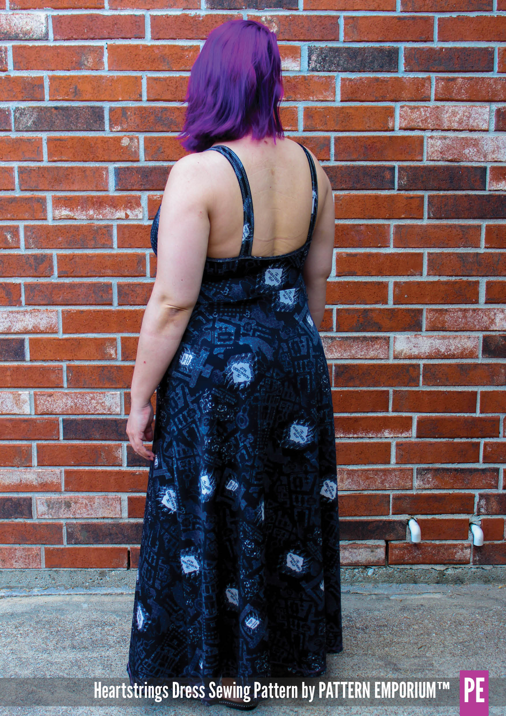 Heartstrings | Strappy Dress with Shelf Bra Sewing Pattern