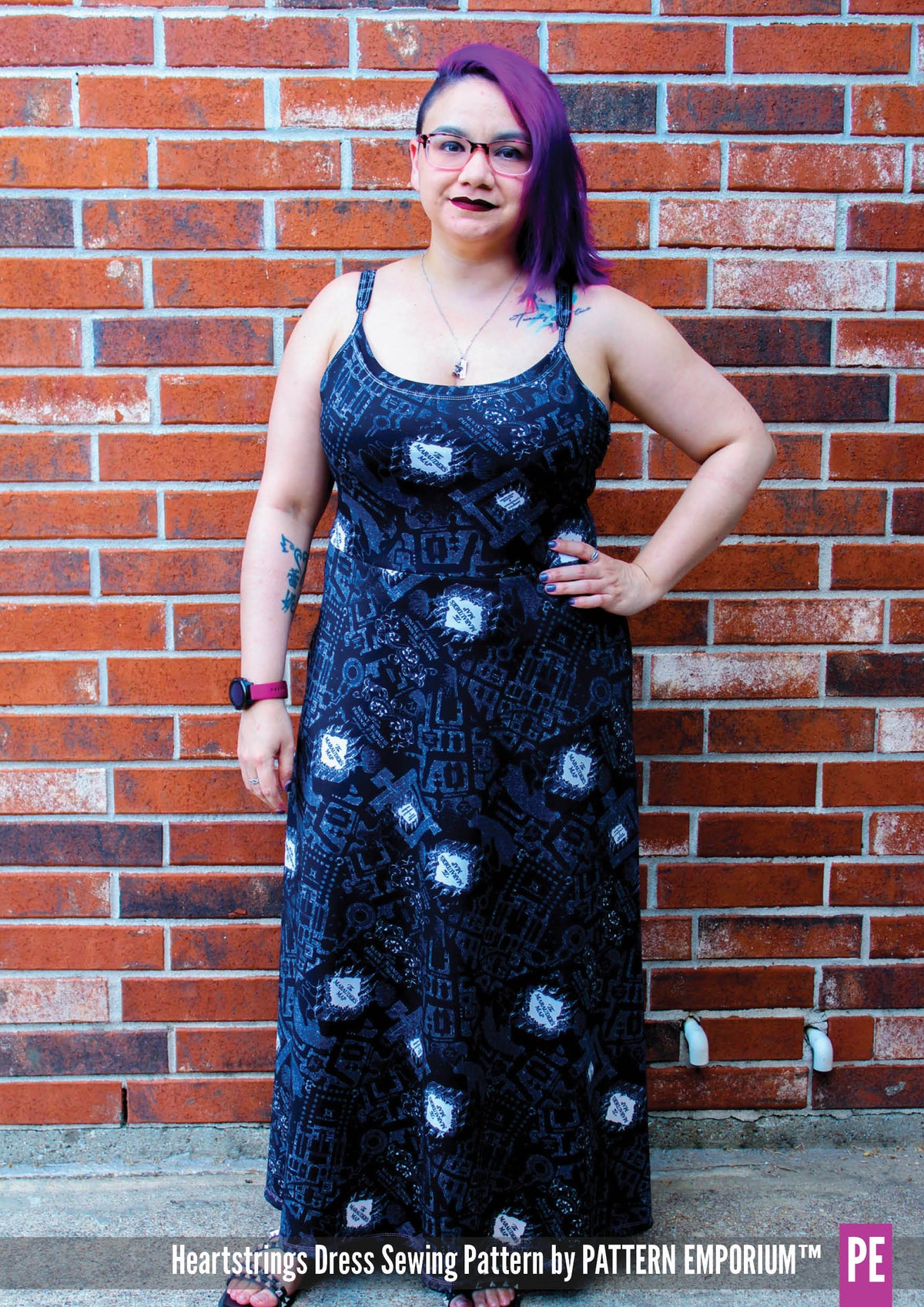 Pattern Emporium Heartstrings Dress with Shelf Bra – Pigs In Pajamas