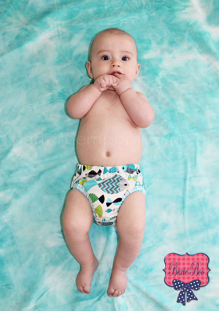 Baby & Toddler Nappy-Diaper Cover Sewing Pattern - Pattern Emporium