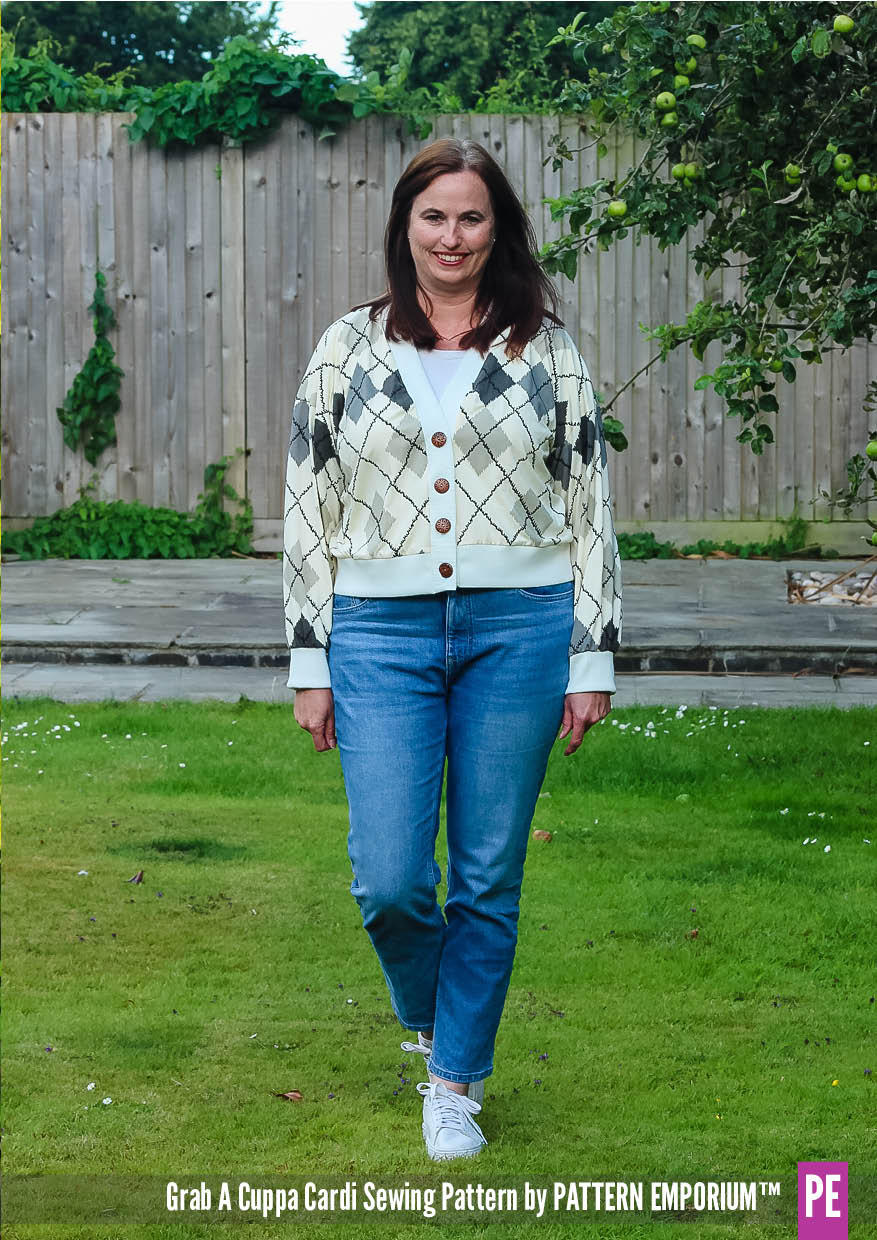 Grab A Cuppa Cardi | Oversized Cardigan Sewing Pattern