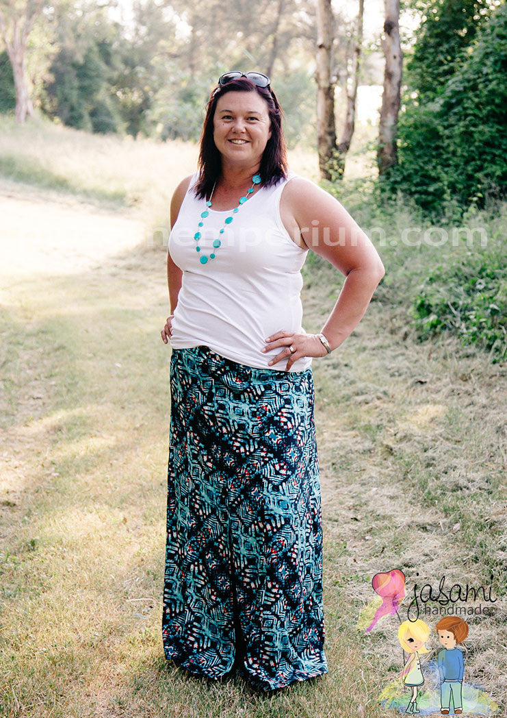 Chelsea | Button-Up Skirt Sewing Pattern