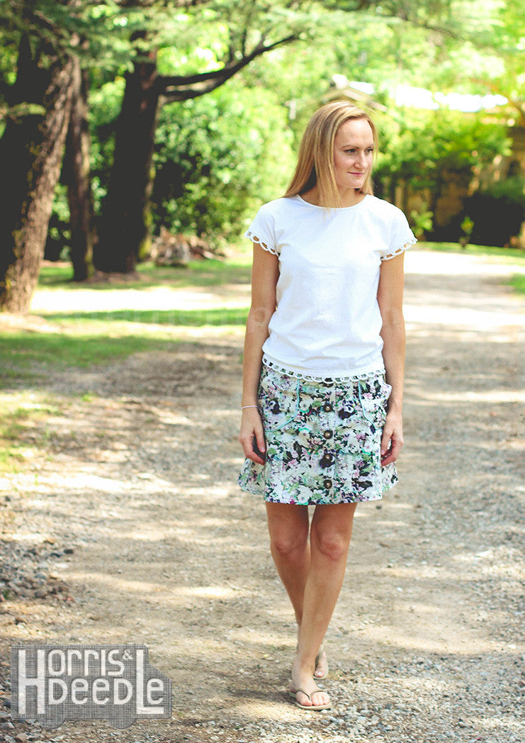 Chelsea | Button-Up Skirt Sewing Pattern