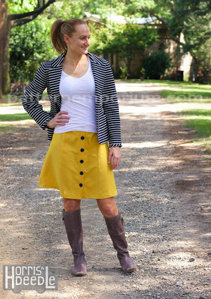 Chelsea Button-Up Skirt