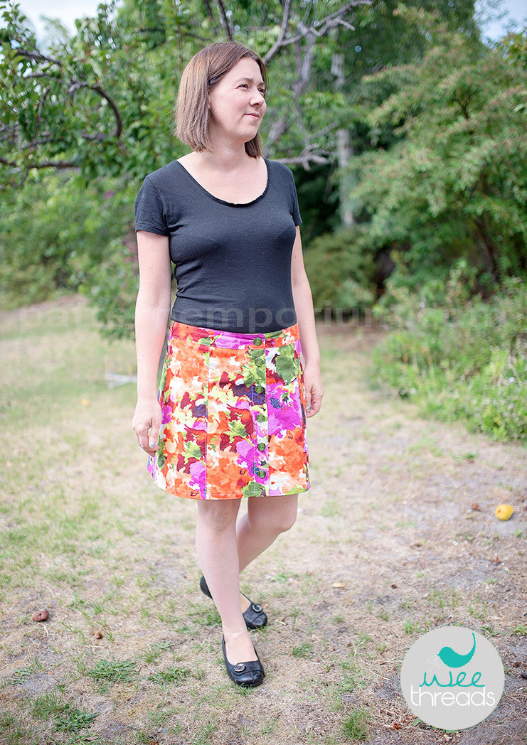 Chelsea | Button-Up Skirt Sewing Pattern