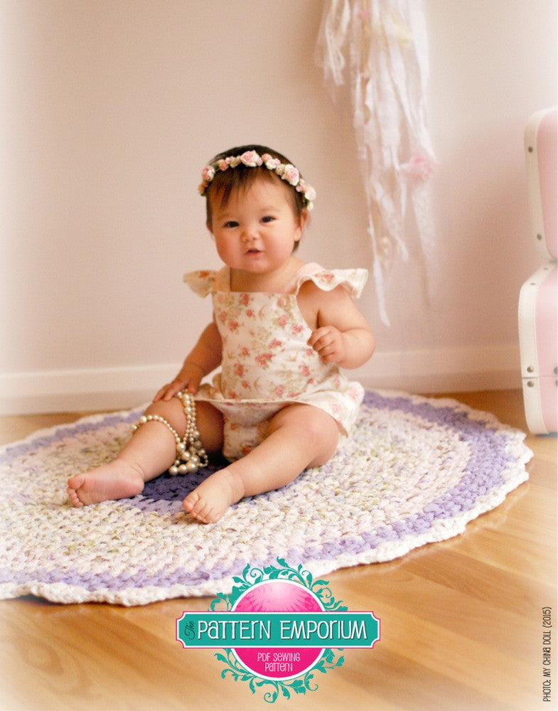 Playtime Pinny | Newborn to 2yrs Dress Sewing Pattern