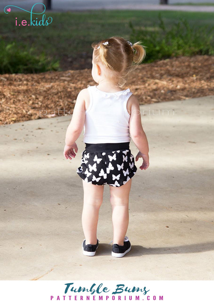 Tumble Bums | Baby & Toddler Shorts & Pants Sewing Pattern